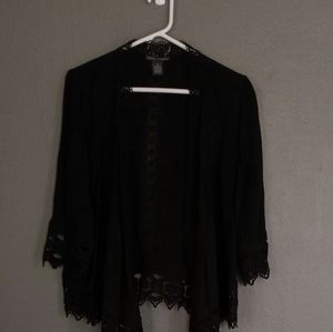 Chelsea & Theodore Crochet Lace kimono